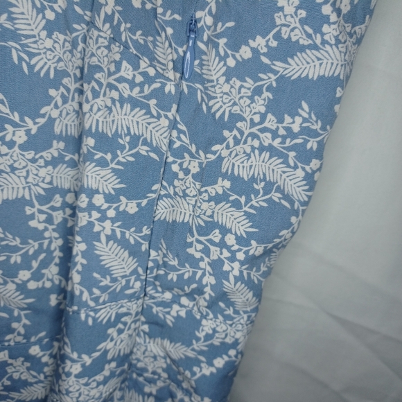 Cj.banks Floral Blue Dress - Picture 3 of 8